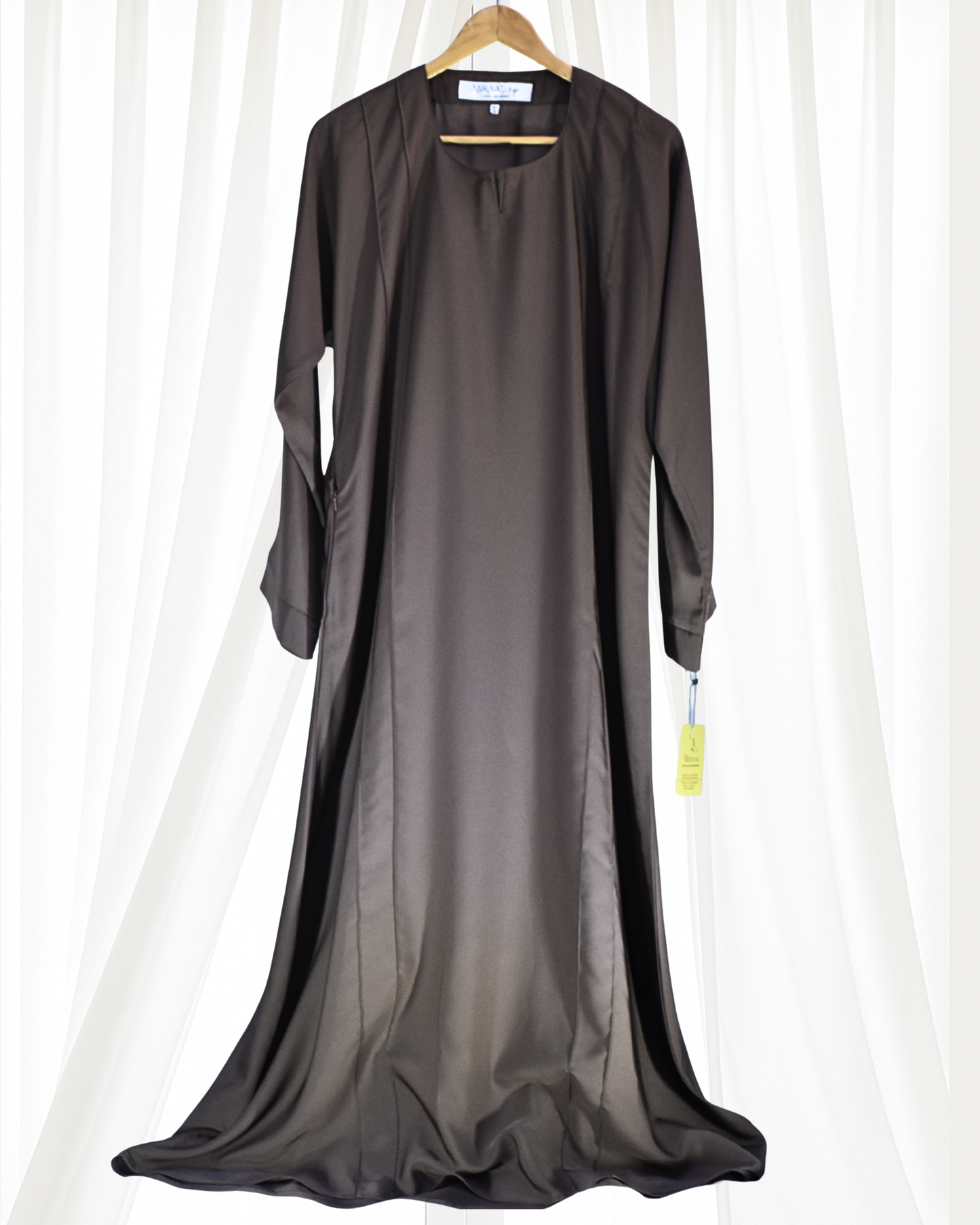Classic Front-Closed Abaya for Women