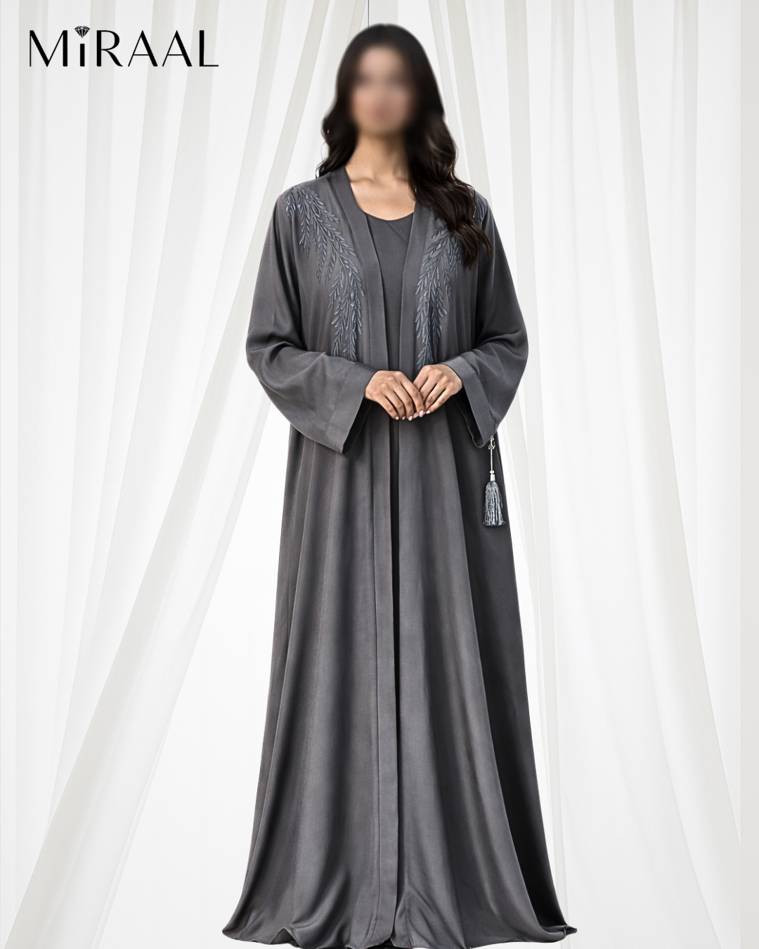 Premium Embroidered Abaya for Women