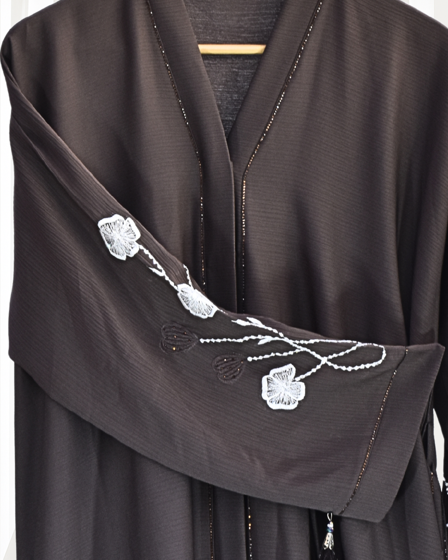 Front-Open Buttoned Abaya for Women